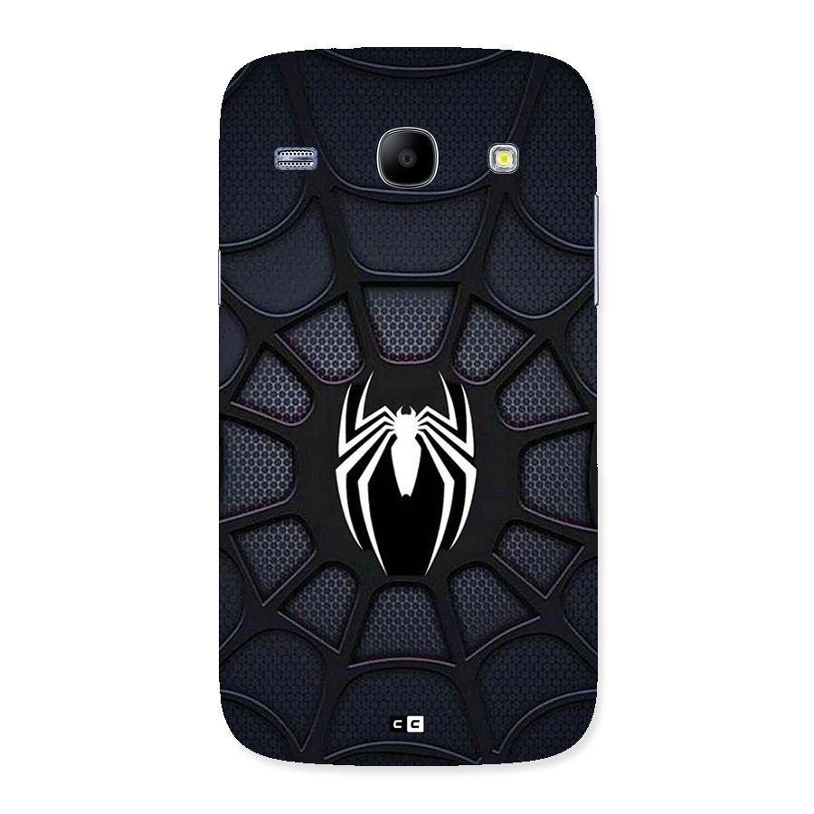 Black Web Back Case for Galaxy Core
