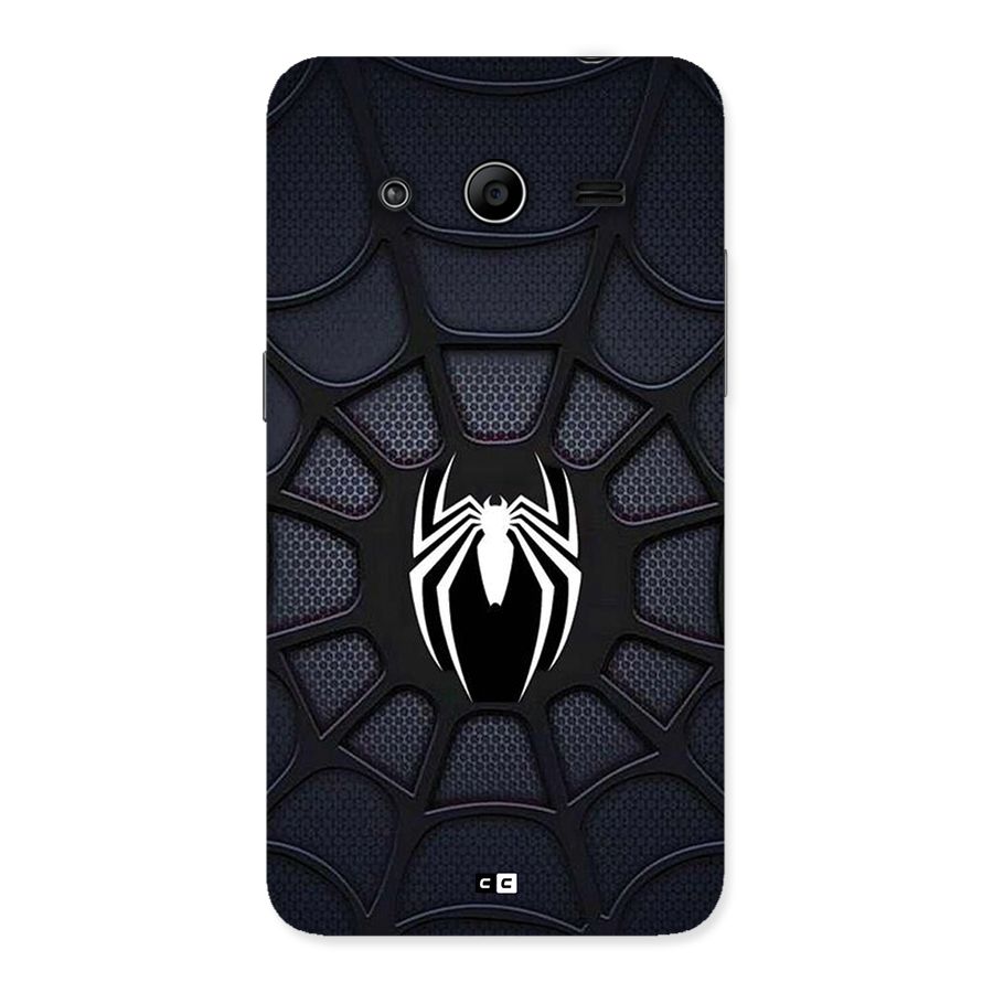 Black Web Back Case for Galaxy Core 2