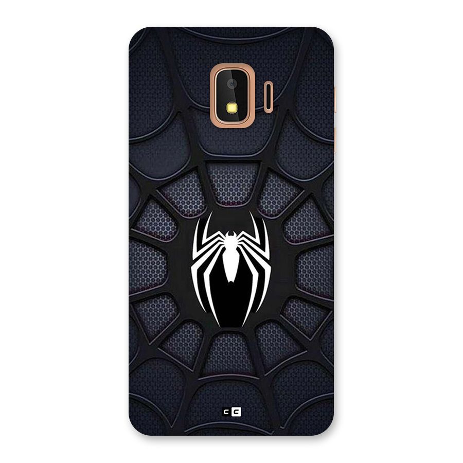 Black Web Back Case for Galaxy J2 Core