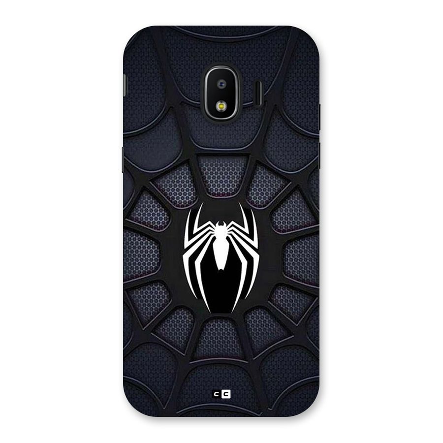 Black Web Back Case for Galaxy J2 Pro 2018