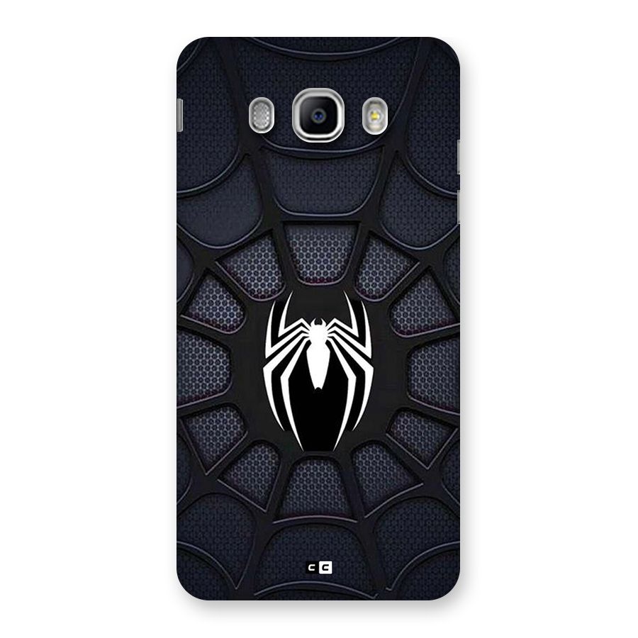 Black Web Back Case for Galaxy J5 2016