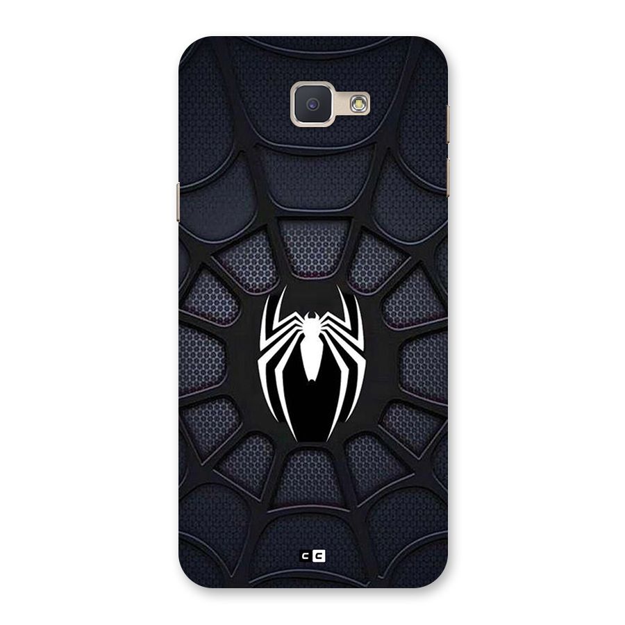 Black Web Back Case for Galaxy J5 Prime