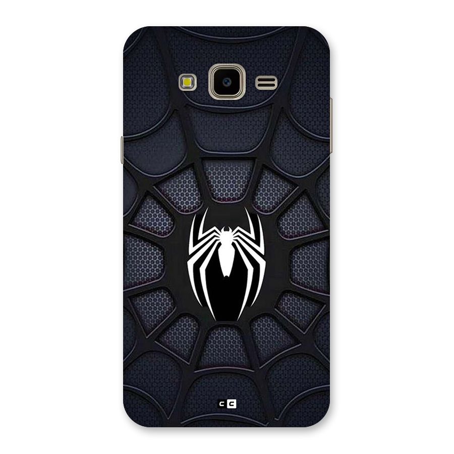 Black Web Back Case for Galaxy J7 Nxt