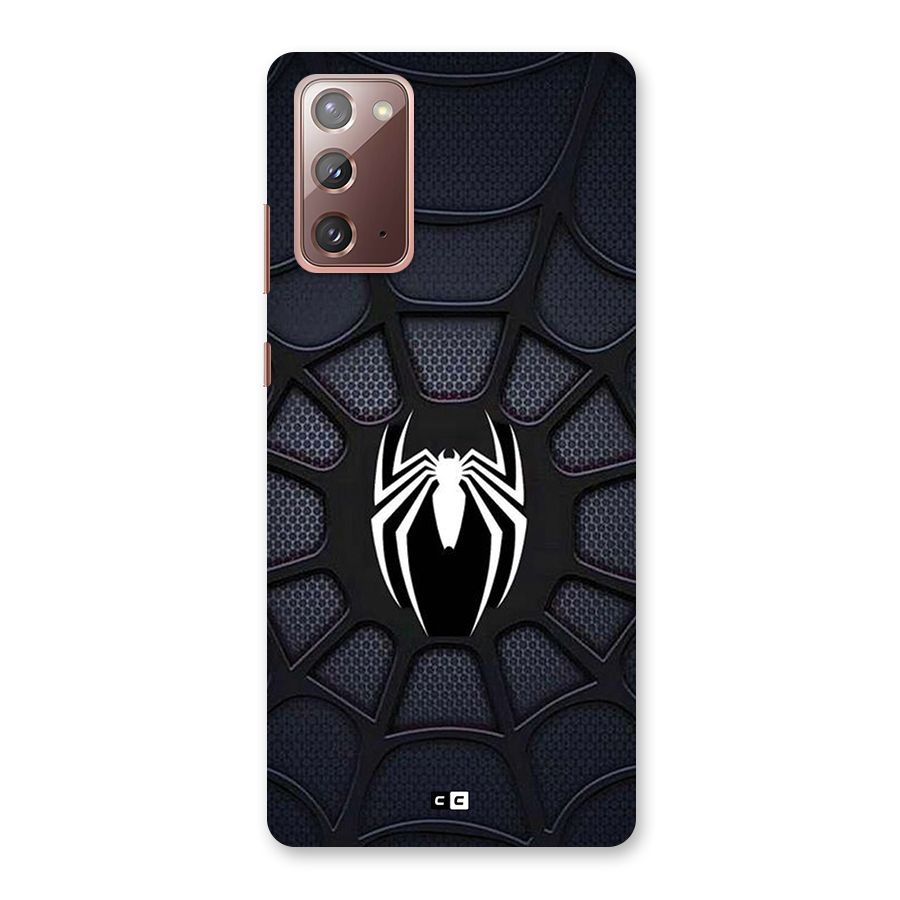 Black Web Back Case for Galaxy Note 20
