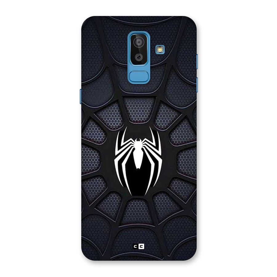 Black Web Back Case for Galaxy On8 (2018)