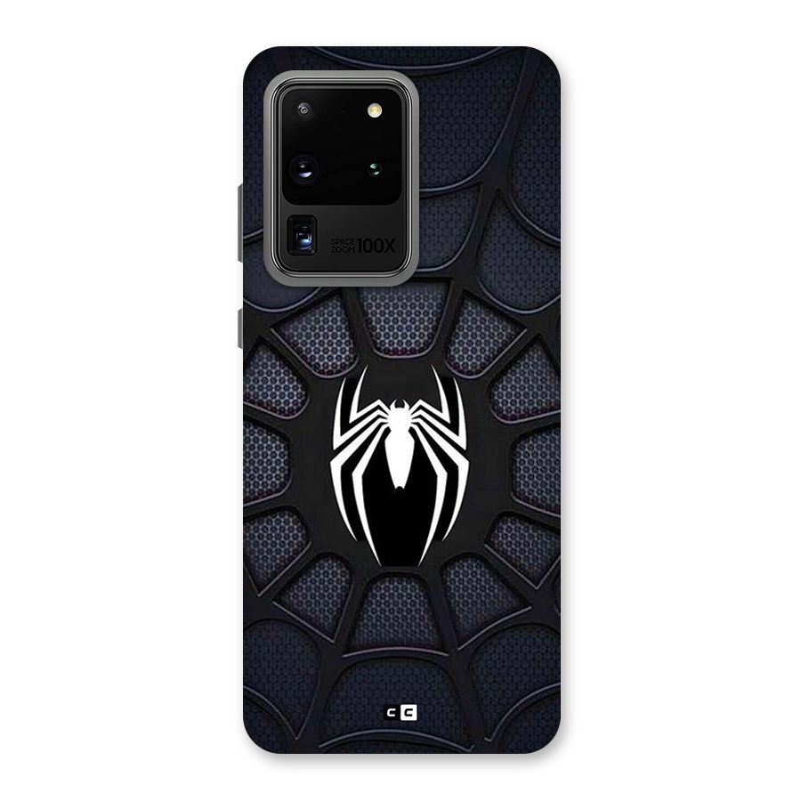 Black Web Back Case for Galaxy S20 Ultra