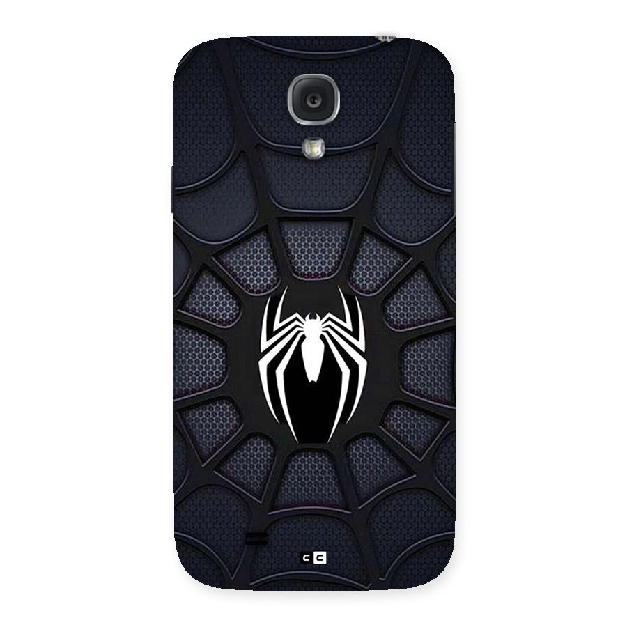 Black Web Back Case for Galaxy S4