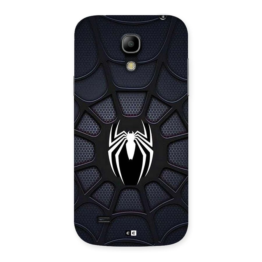 Black Web Back Case for Galaxy S4 Mini