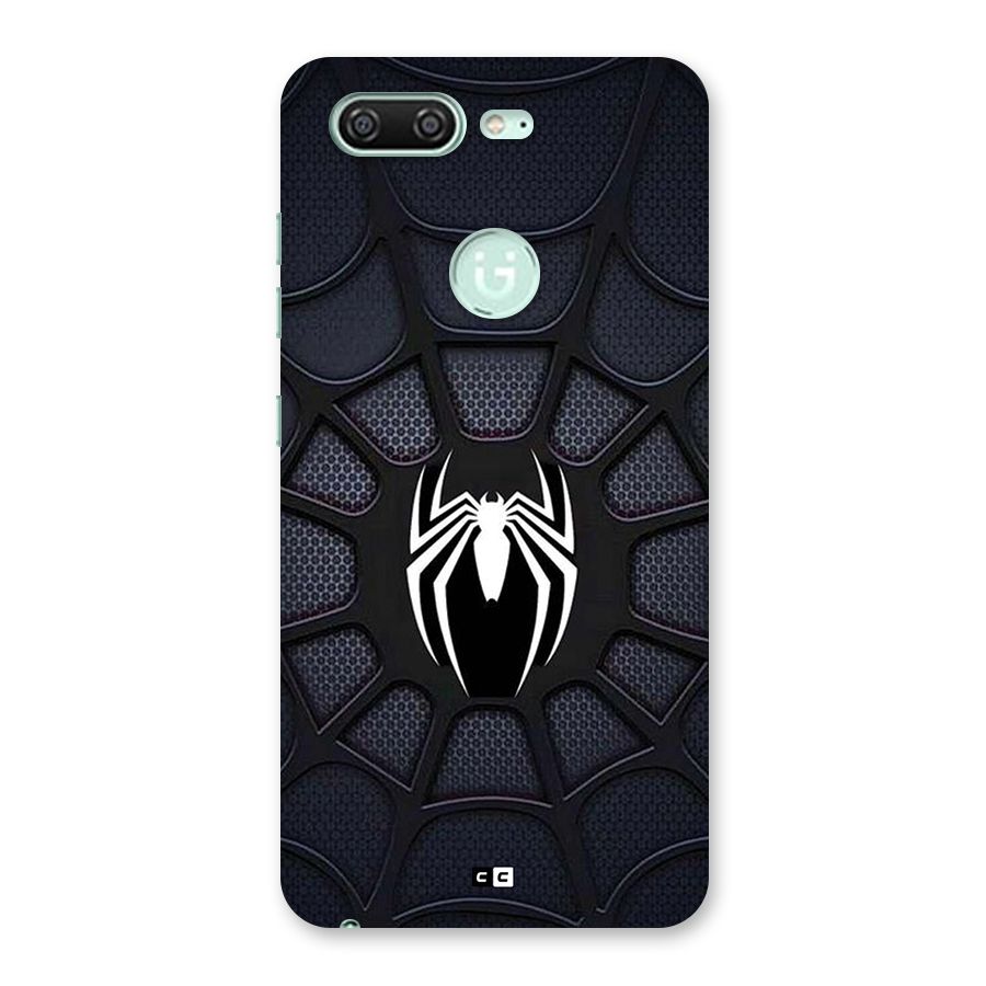 Black Web Back Case for Gionee S10