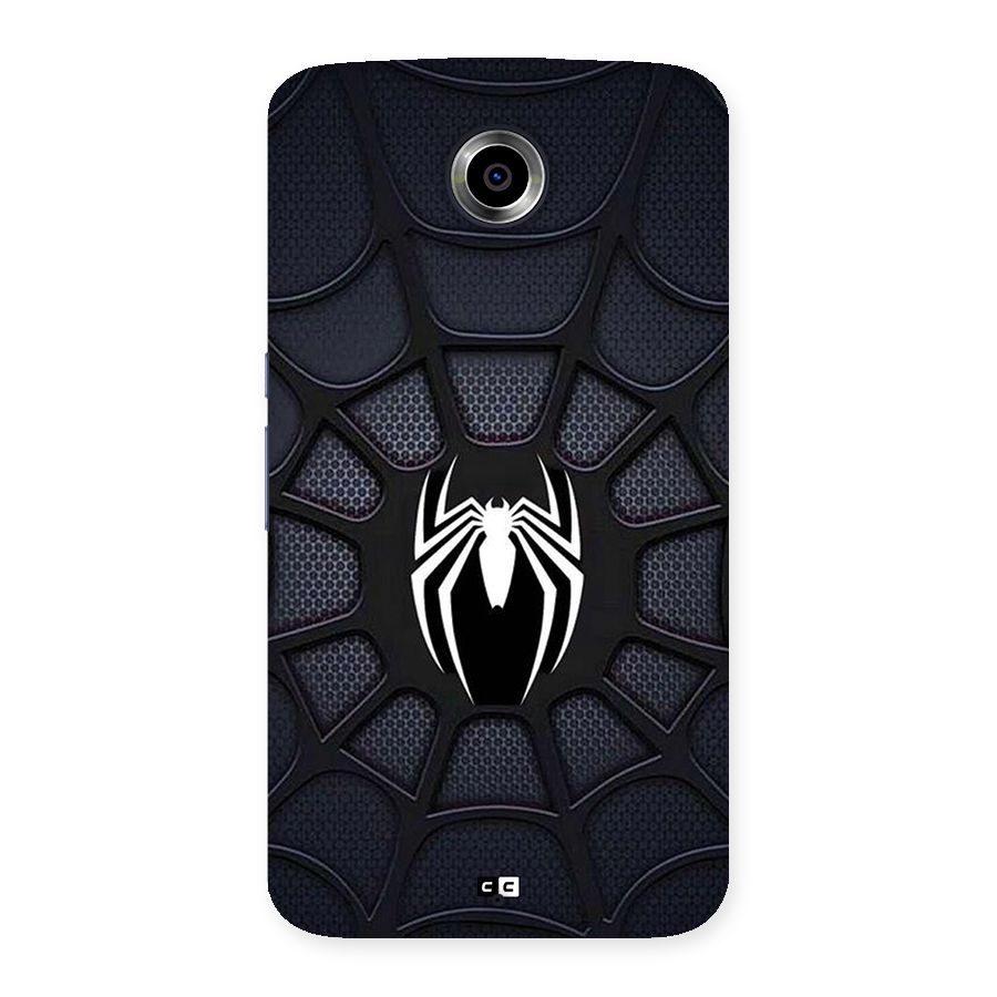 Black Web Back Case for Google Nexus 6