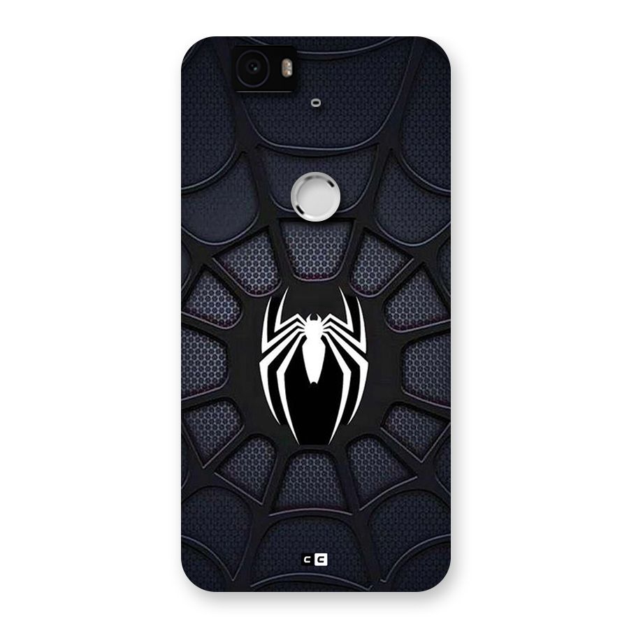 Black Web Back Case for Google Nexus 6P