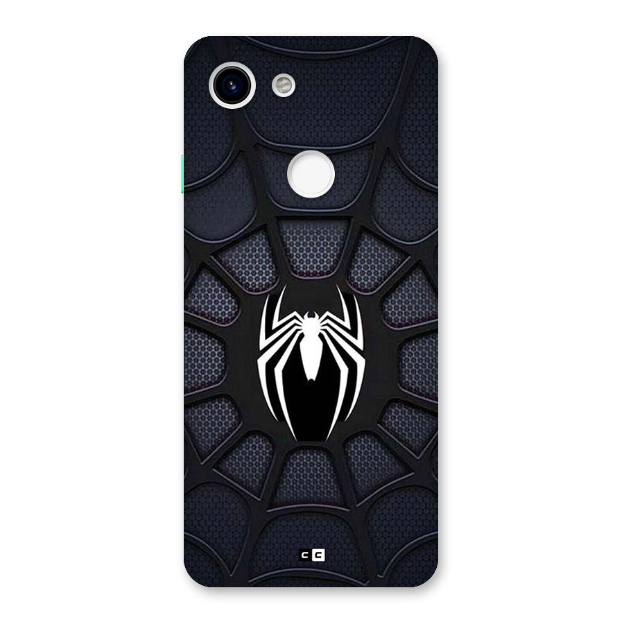 Black Web Back Case for Google Pixel 3