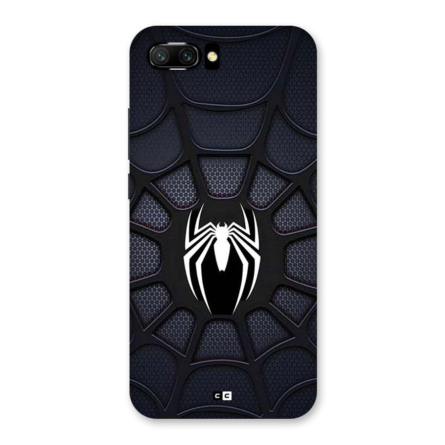 Black Web Back Case for Honor 10