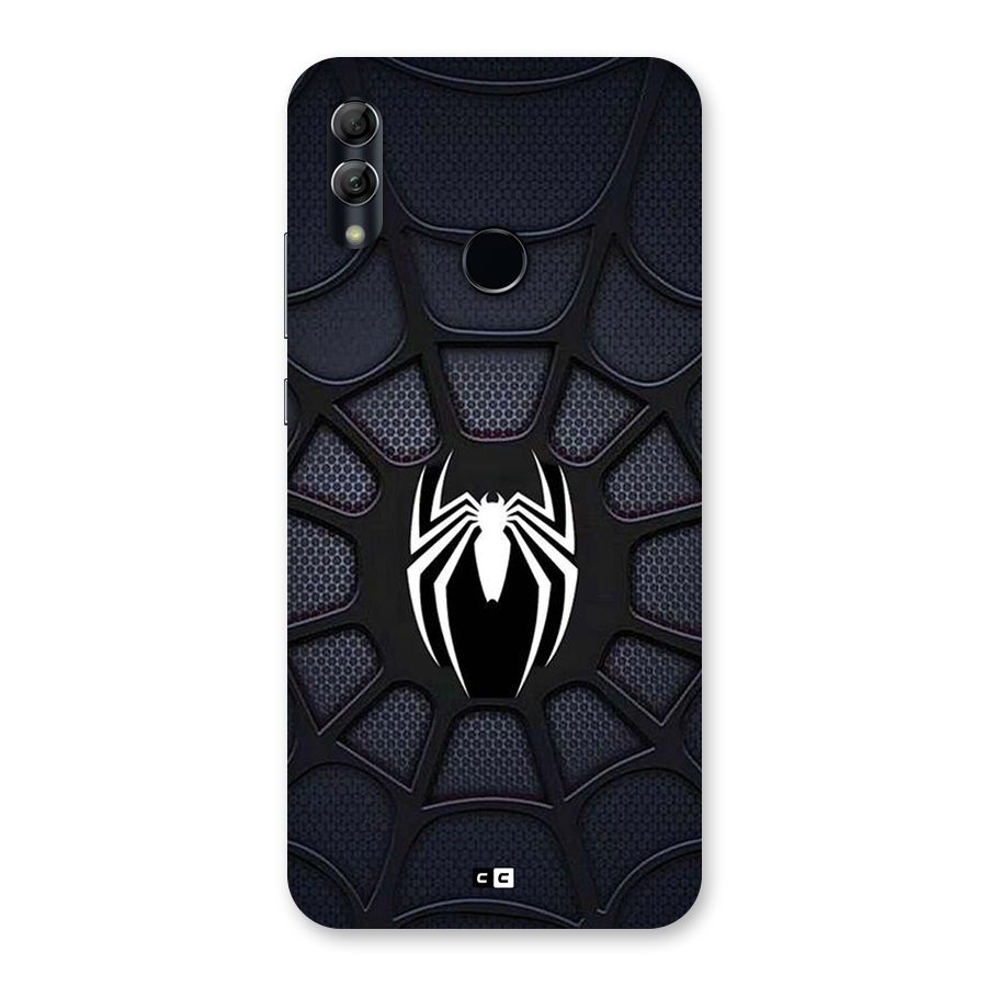 Black Web Back Case for Honor 10 Lite