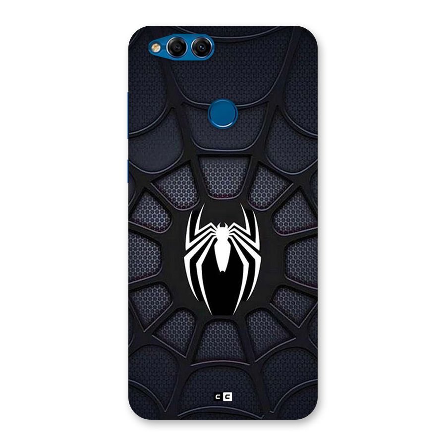 Black Web Back Case for Honor 7X