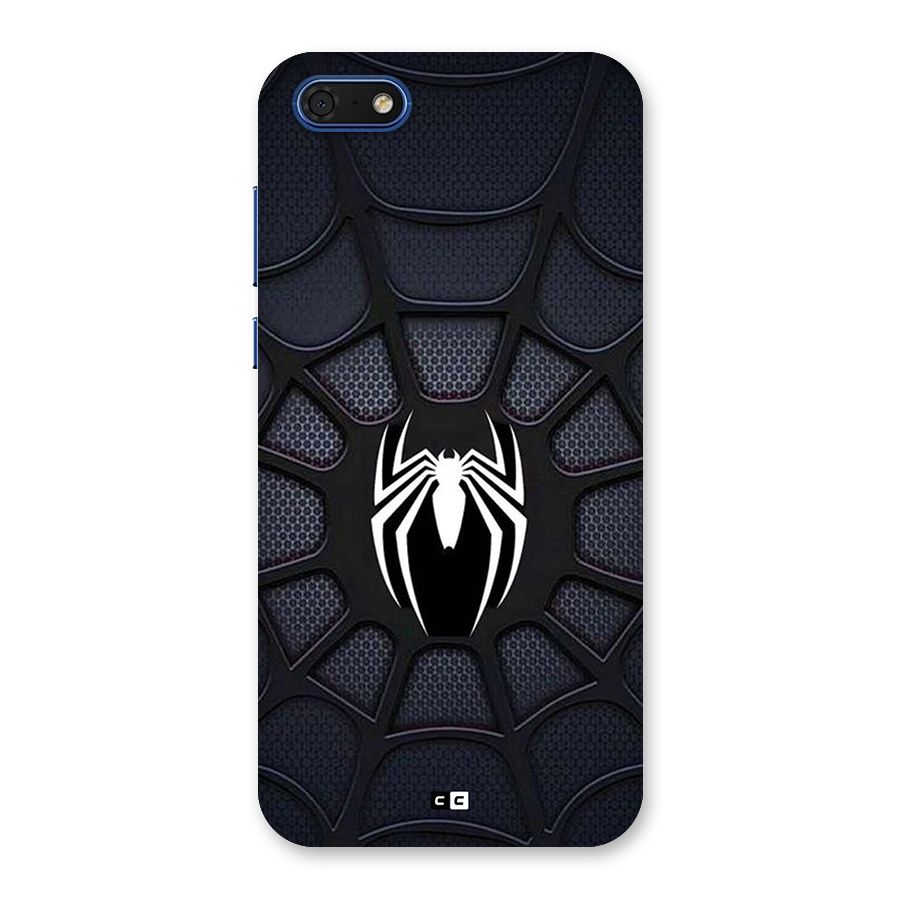 Black Web Back Case for Honor 7s