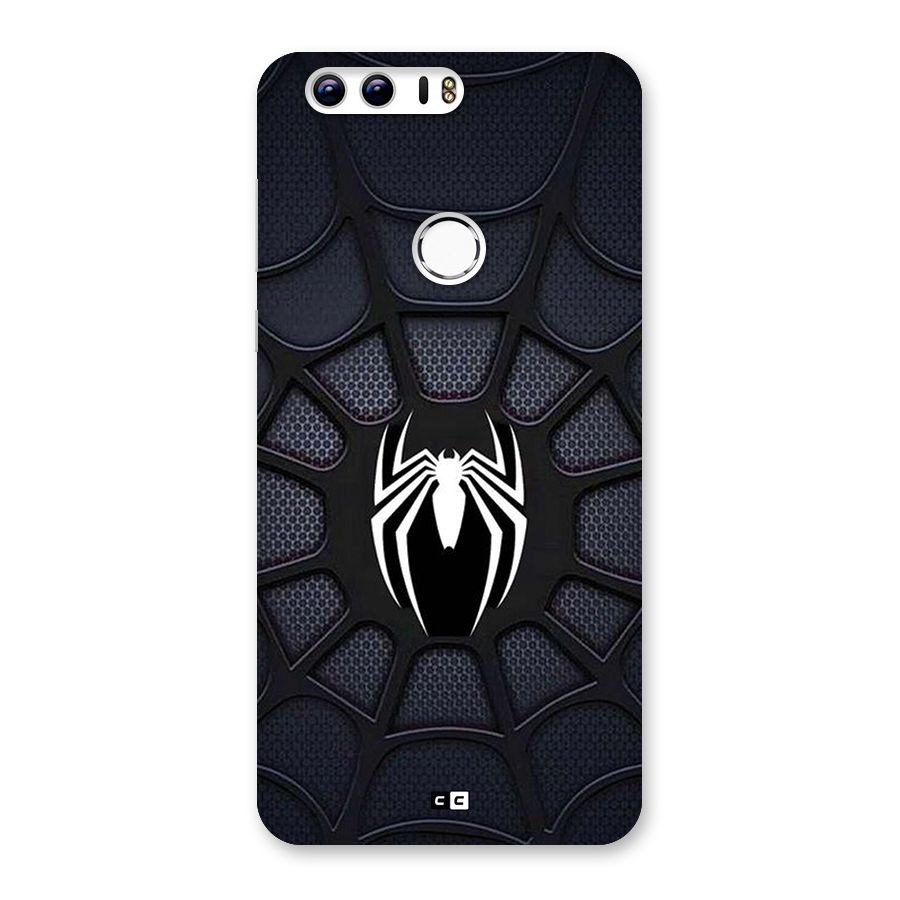 Black Web Back Case for Honor 8