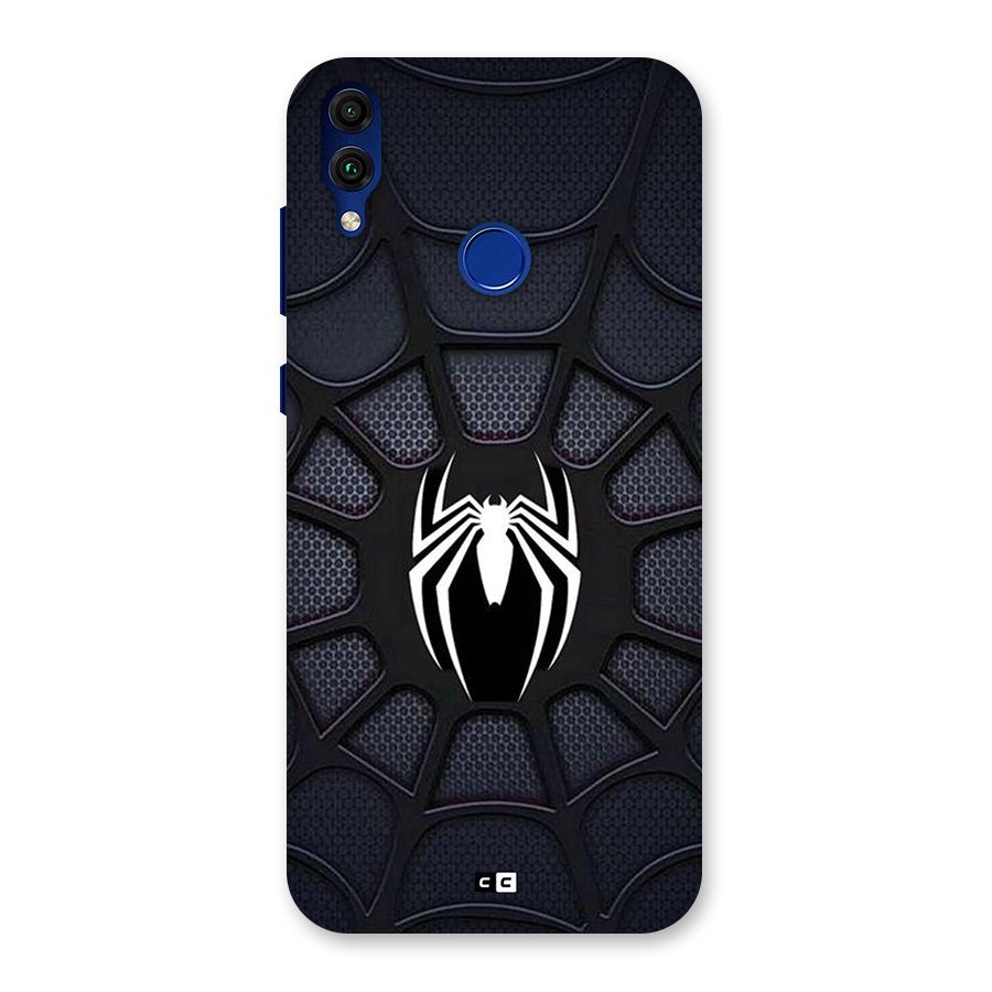 Black Web Back Case for Honor 8C
