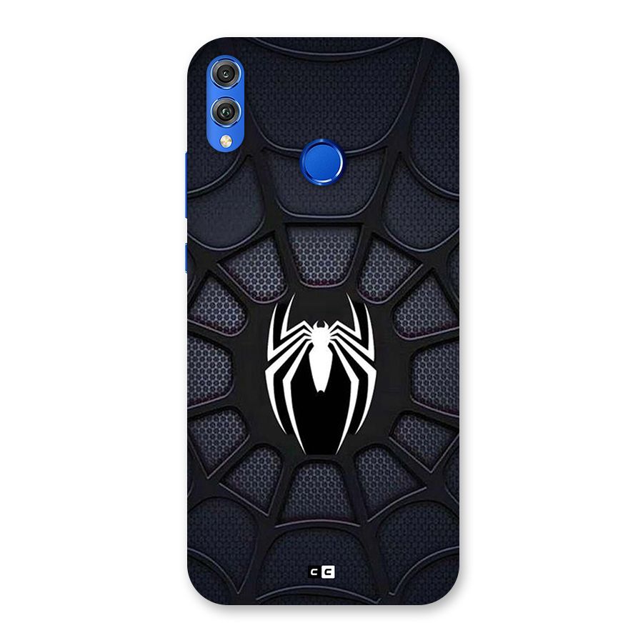 Black Web Back Case for Honor 8X