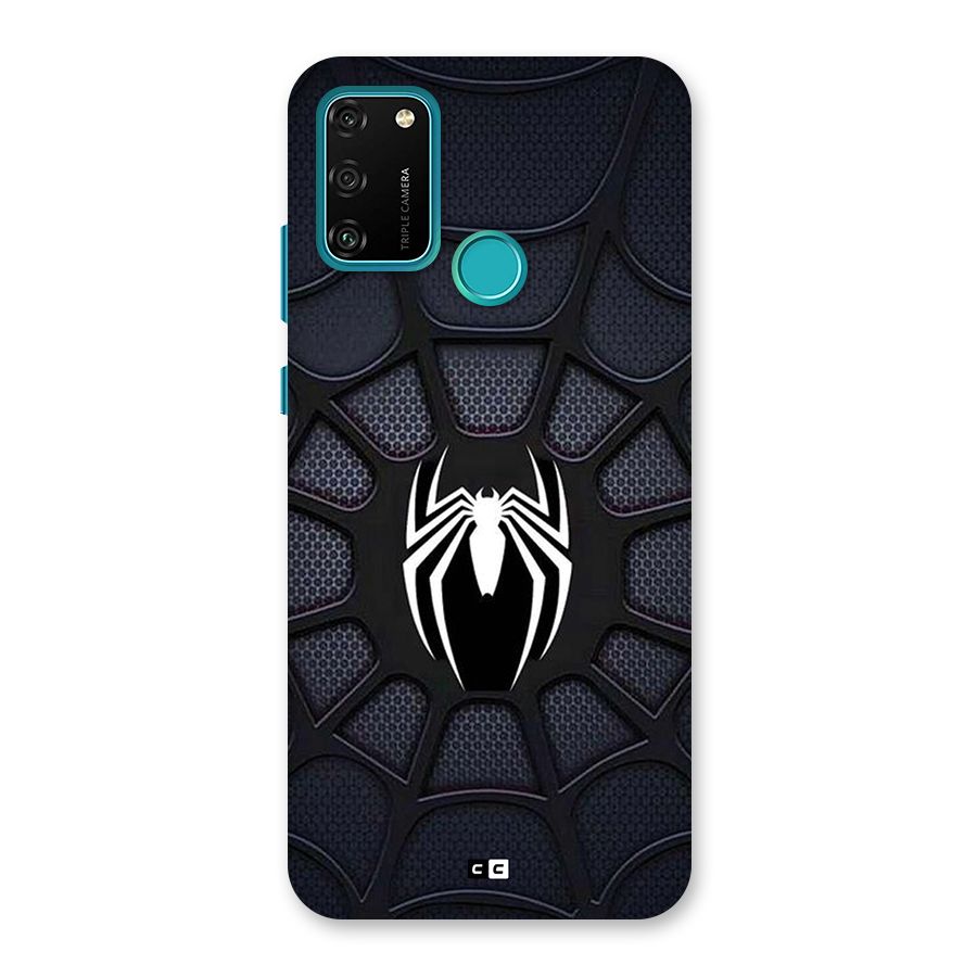 Black Web Back Case for Honor 9A