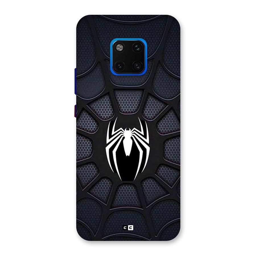Black Web Back Case for Huawei Mate 20 Pro