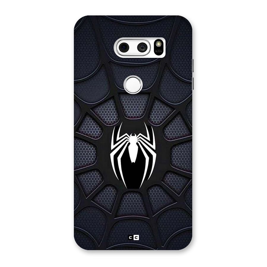 Black Web Back Case for LG V30