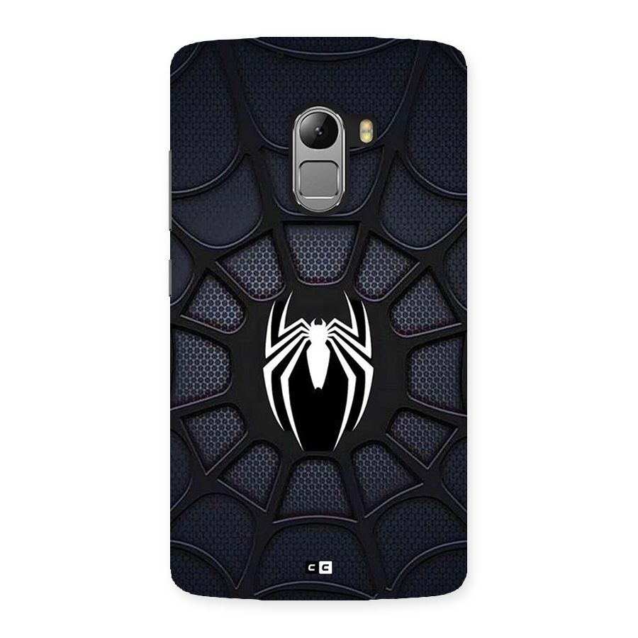 Black Web Back Case for Lenovo K4 Note