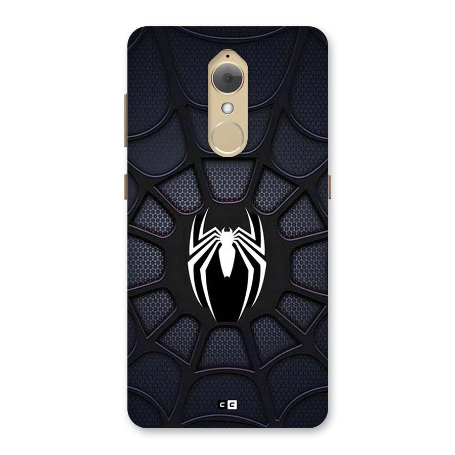 Black Web Back Case for Lenovo K8