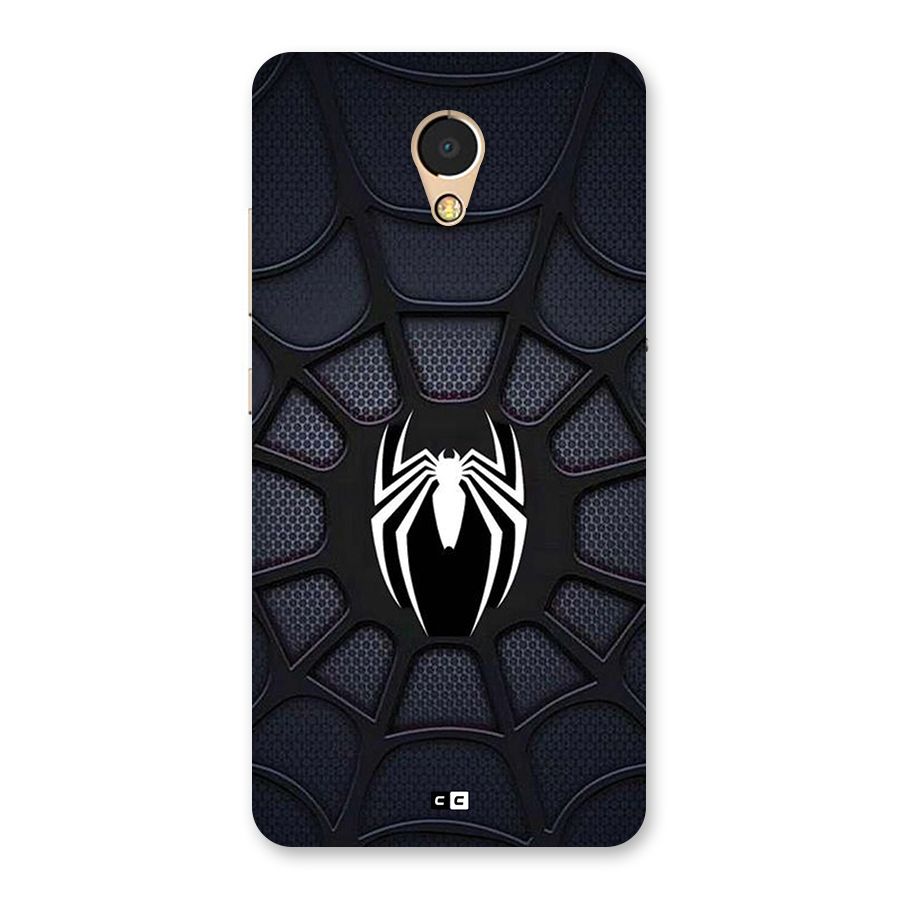 Black Web Back Case for Lenovo P2