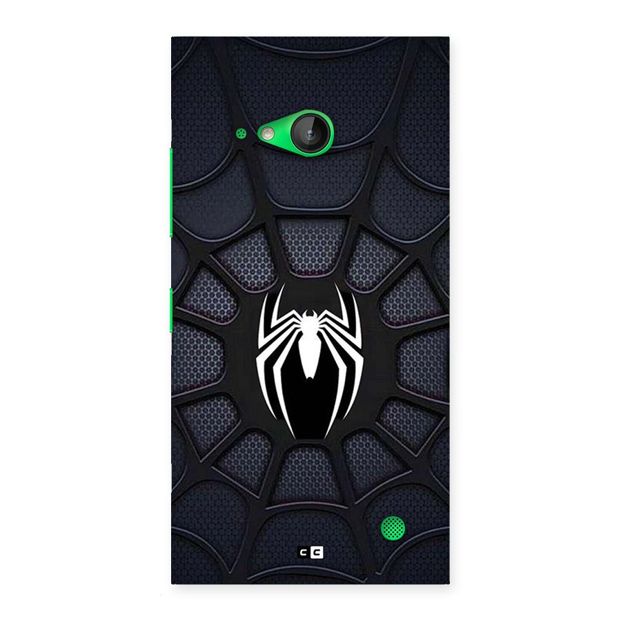 Black Web Back Case for Lumia 730