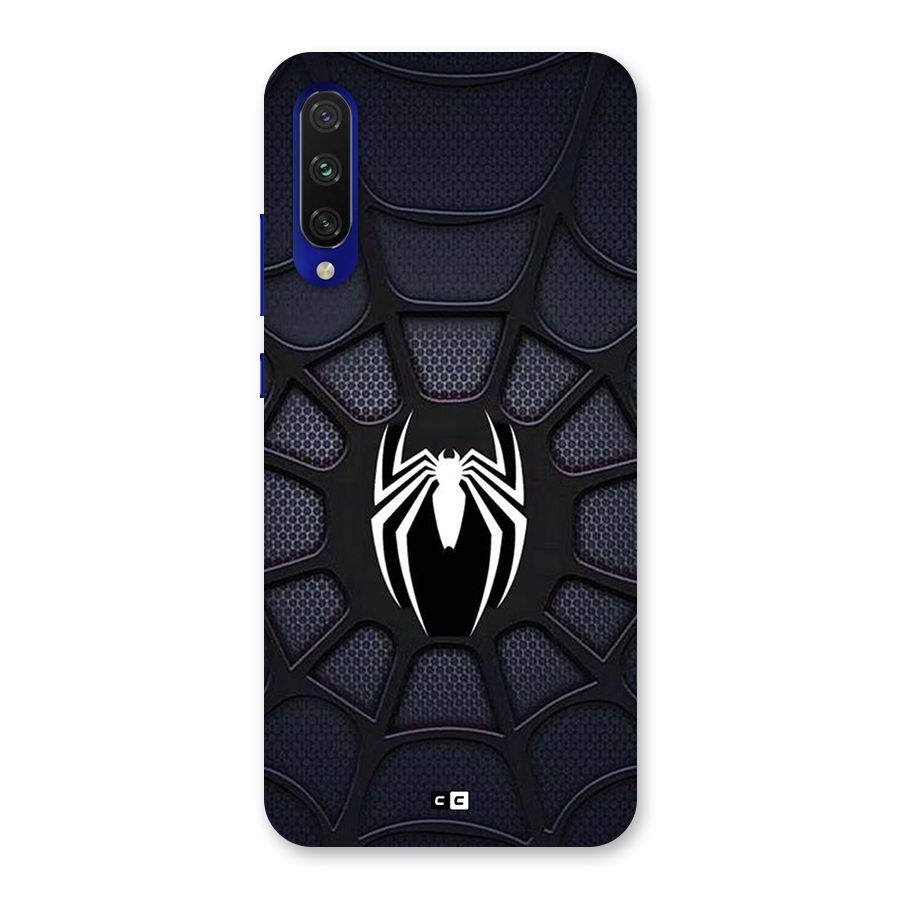 Black Web Back Case for Mi A3