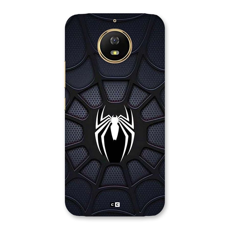 Black Web Back Case for Moto G5s
