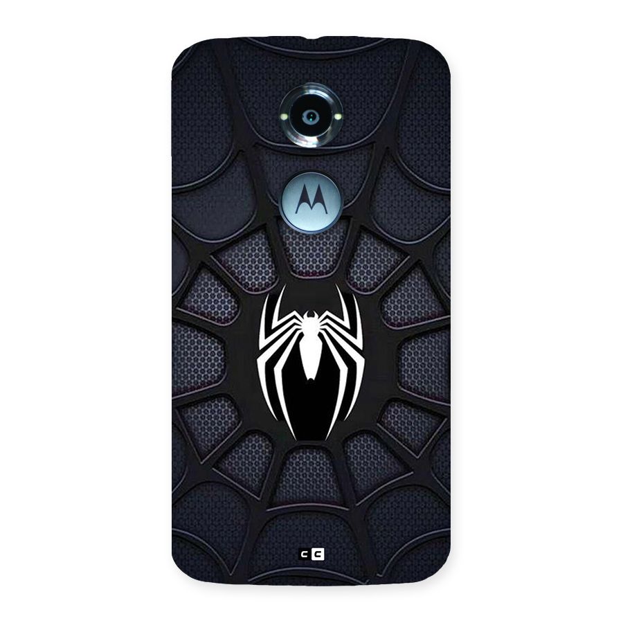 Black Web Back Case for Moto X2