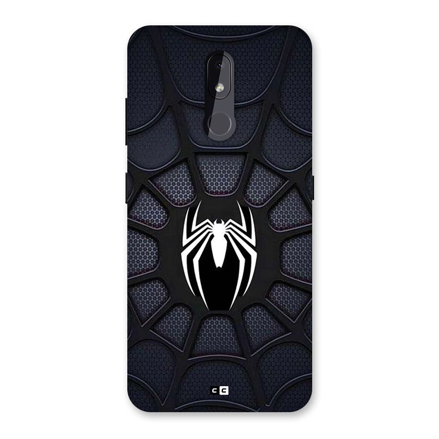 Black Web Back Case for Nokia 3.2