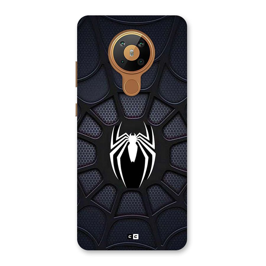 Black Web Back Case for Nokia 5.3