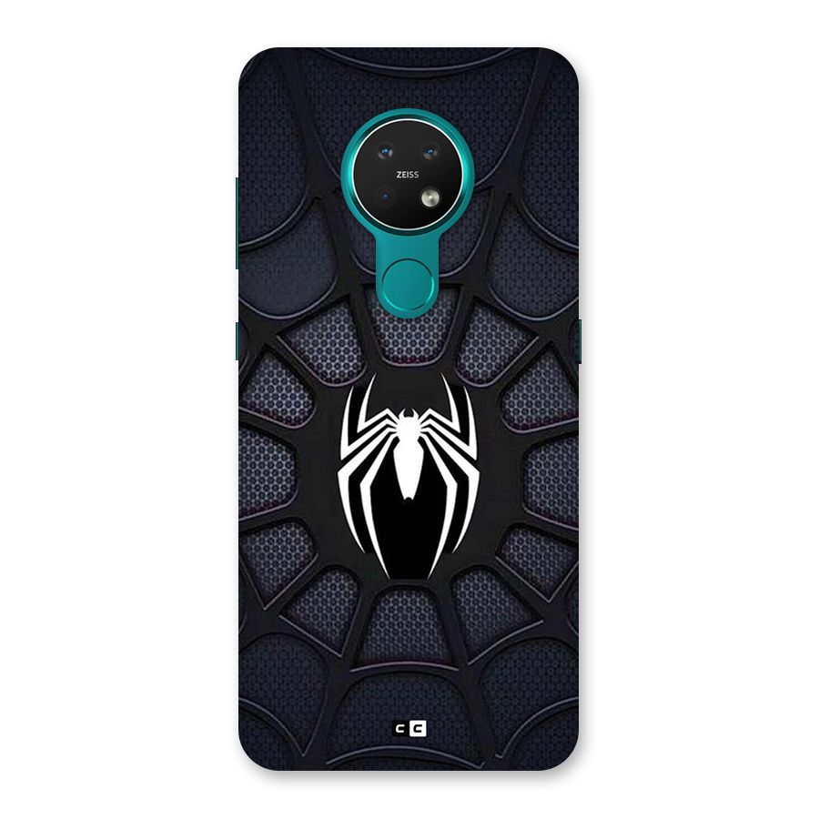 Black Web Back Case for Nokia 7.2