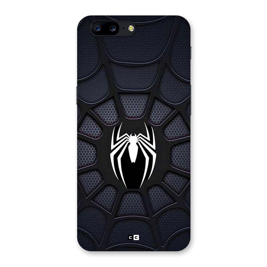 Black Web Back Case for OnePlus 5