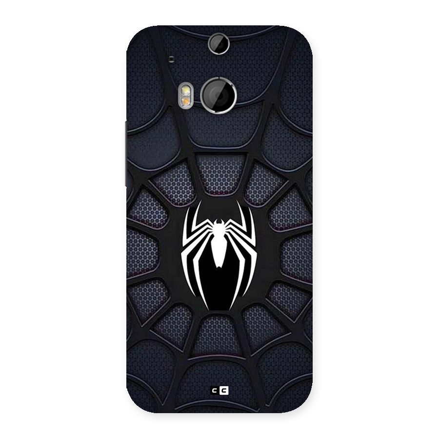 Black Web Back Case for One M8