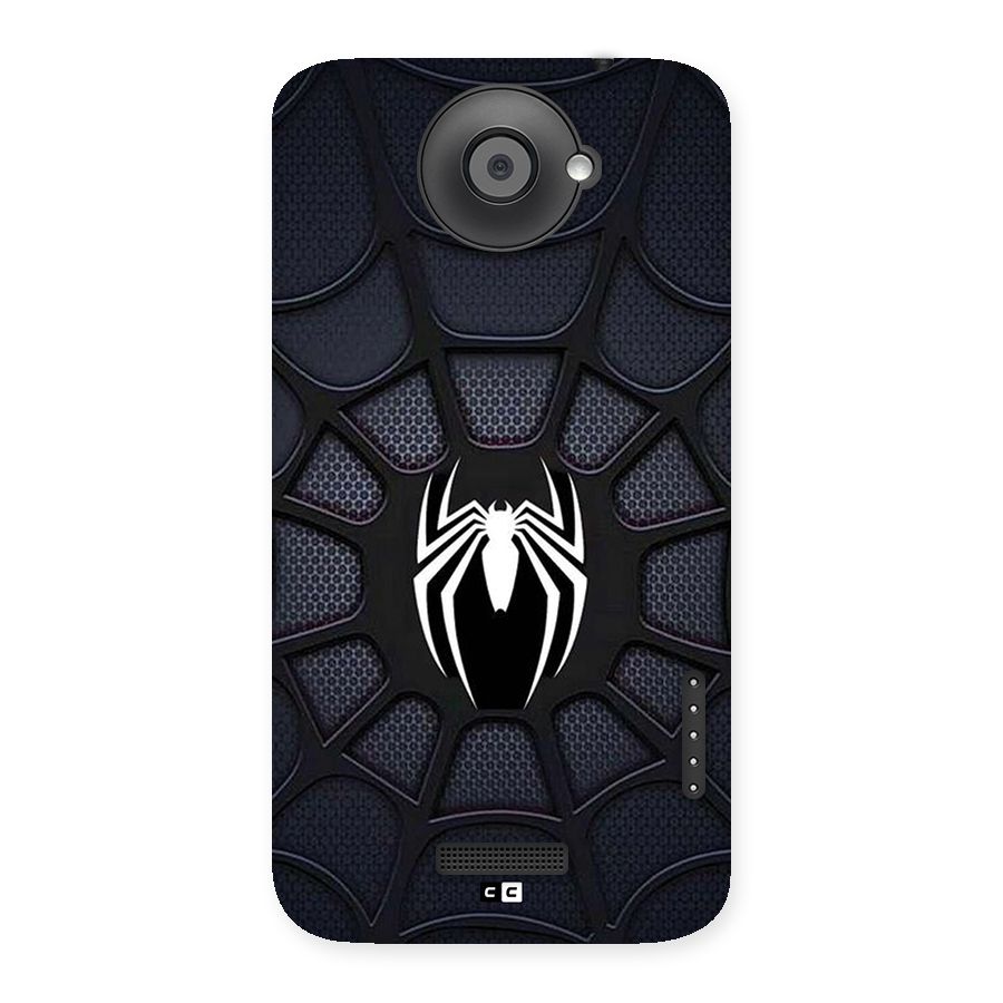 Black Web Back Case for One X