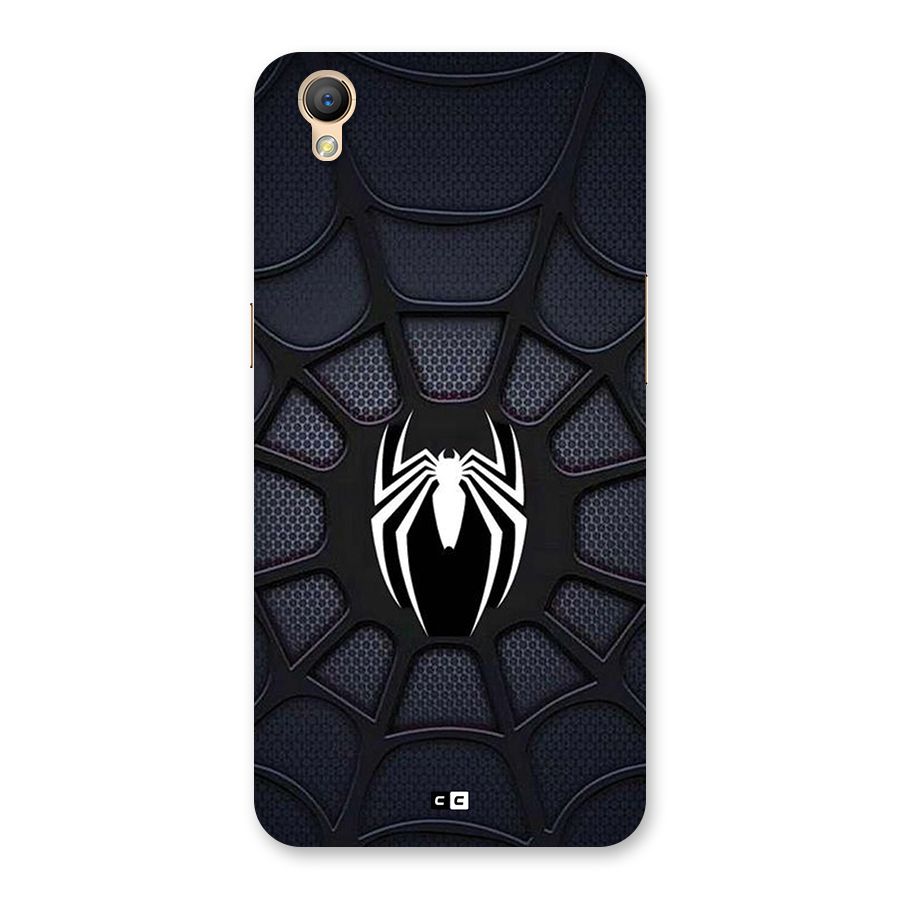 Black Web Back Case for Oppo A37
