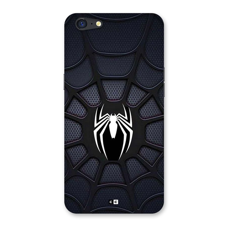 Black Web Back Case for Oppo A71