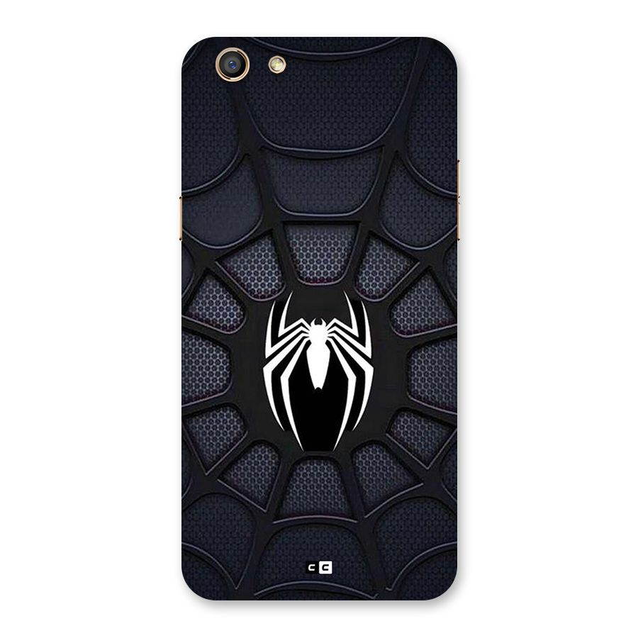 Black Web Back Case for Oppo F3