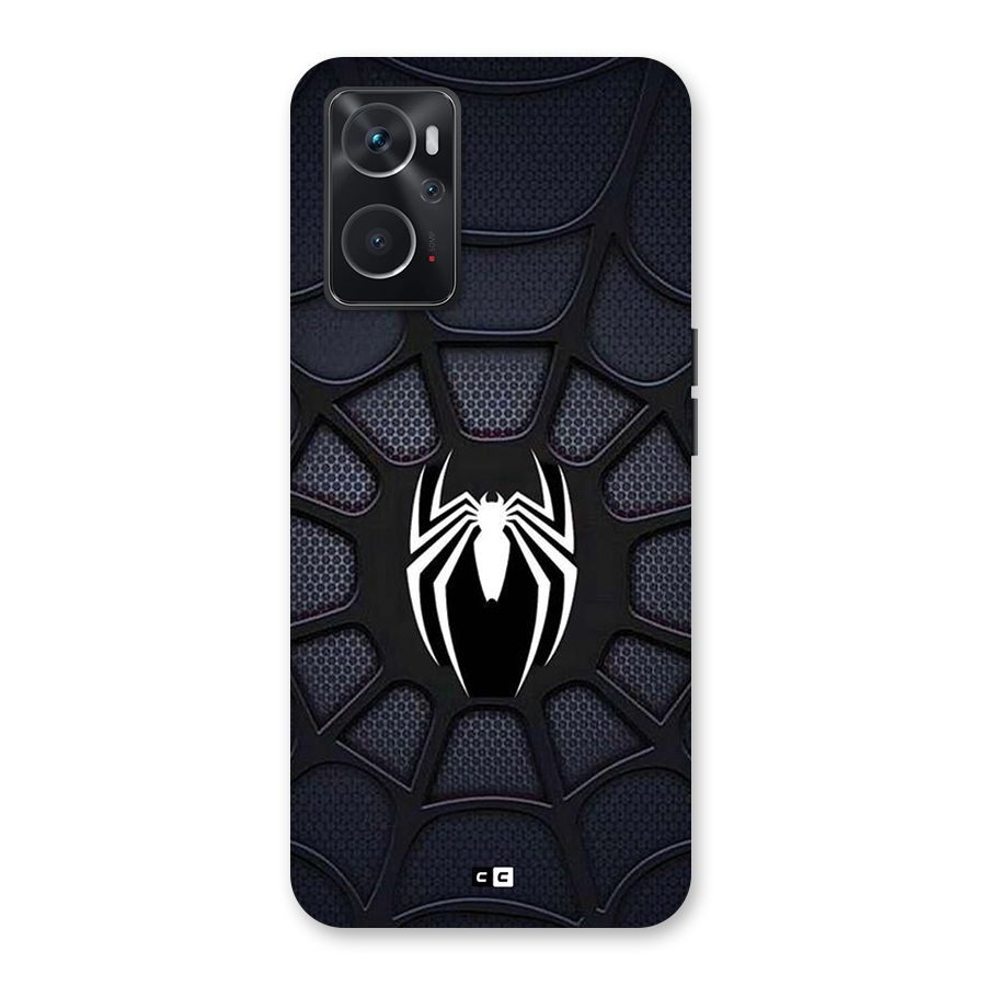 Black Web Back Case for Oppo K10 4G