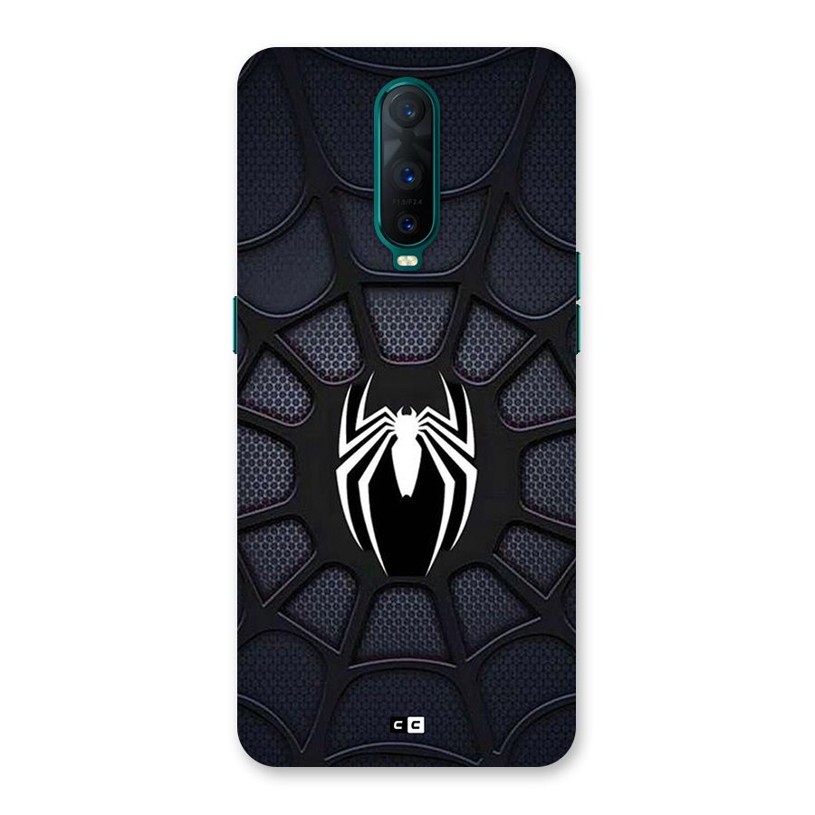 Black Web Back Case for Oppo R17 Pro