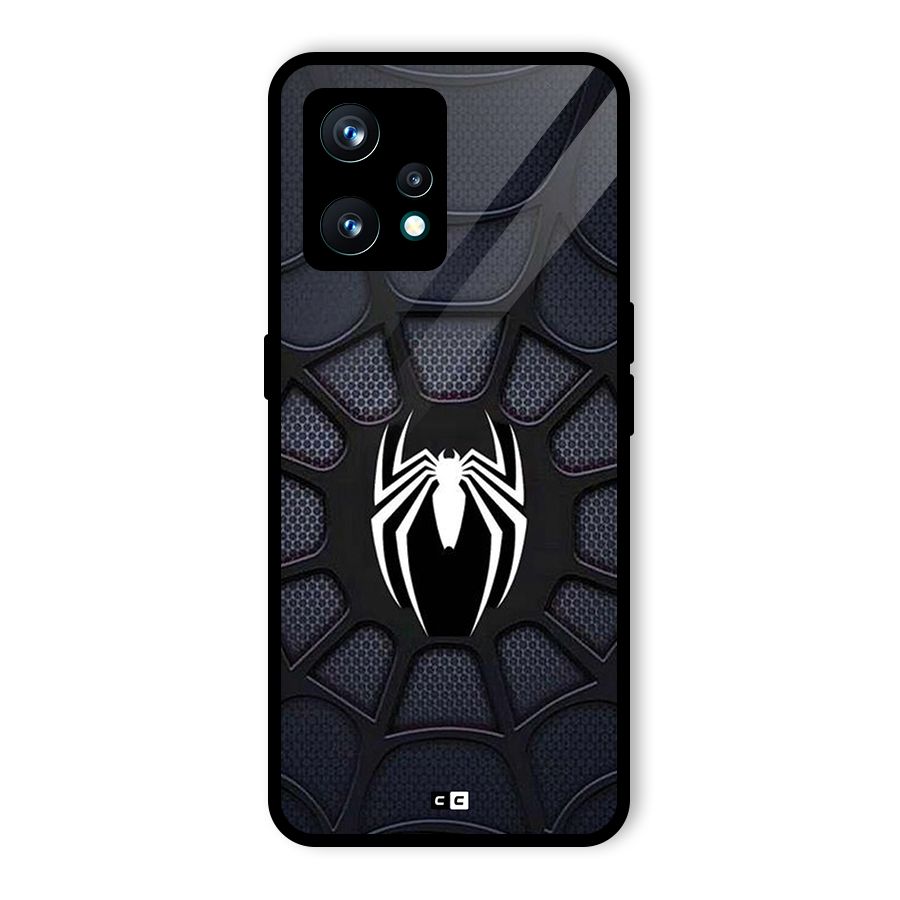 Black Web Back Case for Realme 9
