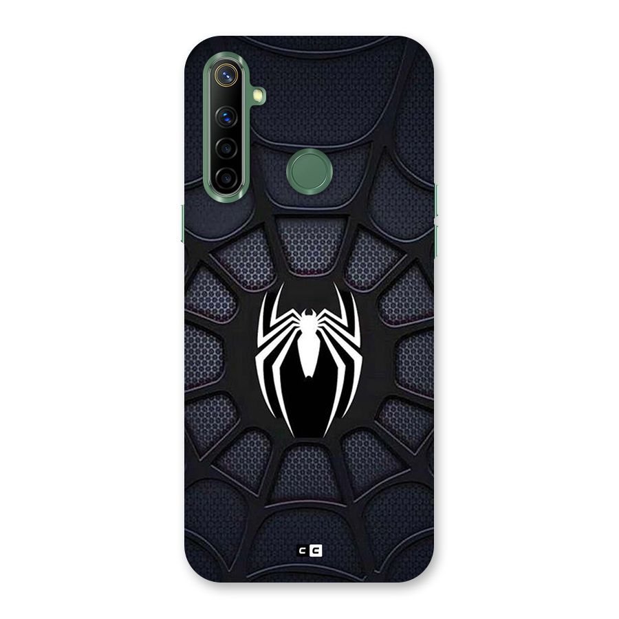 Black Web Back Case for Realme Narzo 10