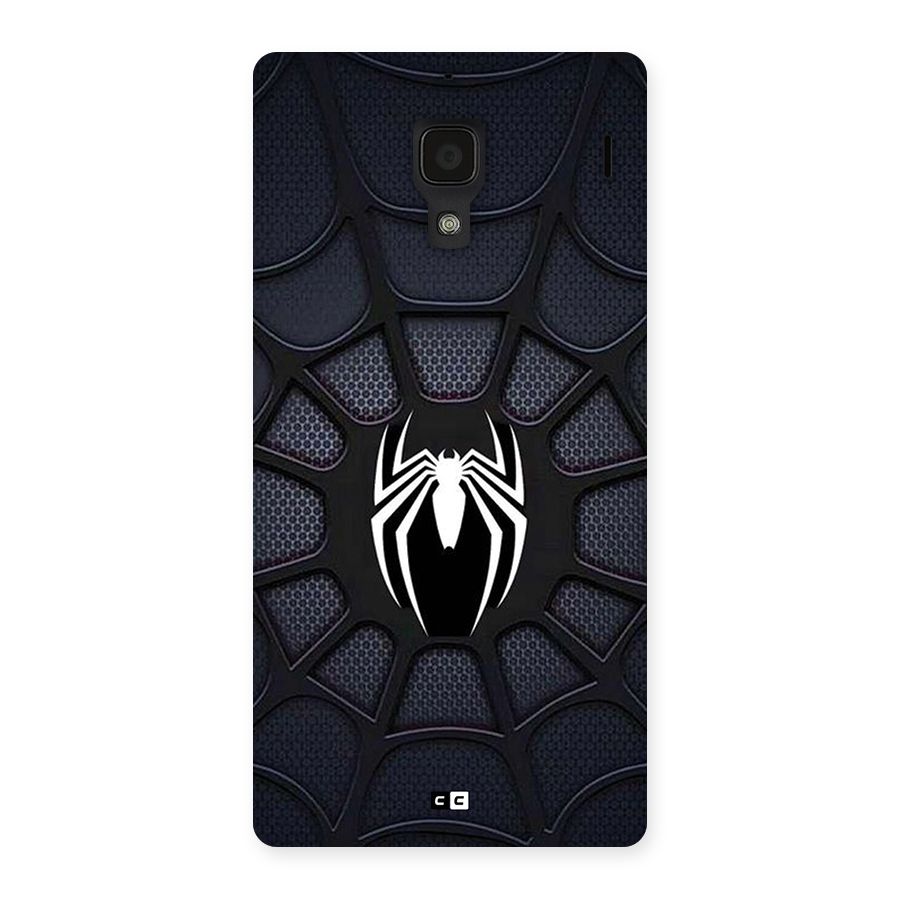 Black Web Back Case for Redmi 1s