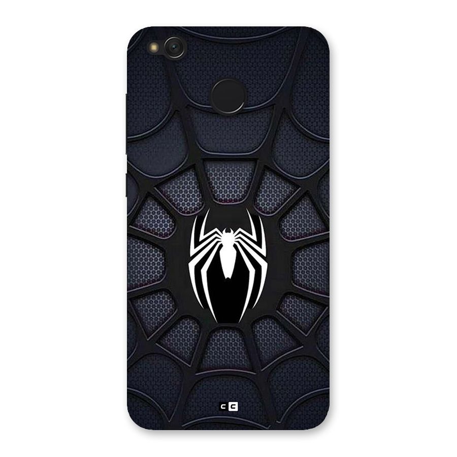Black Web Back Case for Redmi 4