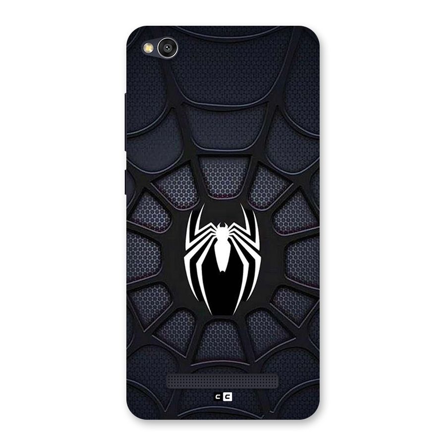 Black Web Back Case for Redmi 4A