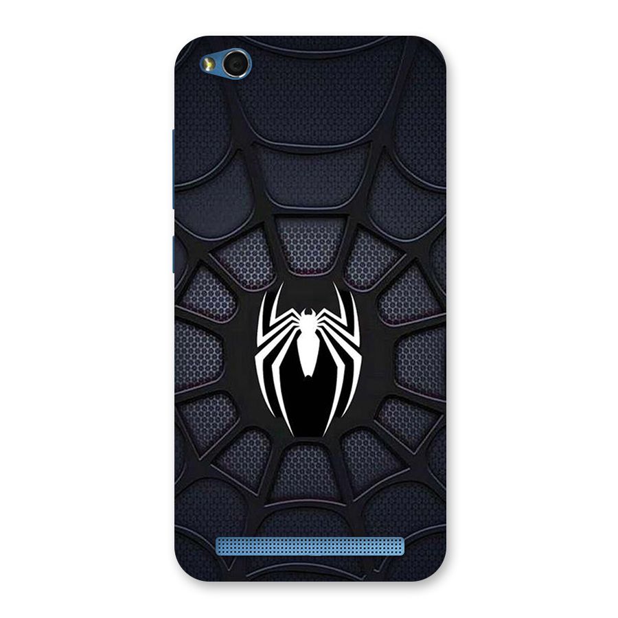 Black Web Back Case for Redmi 5A